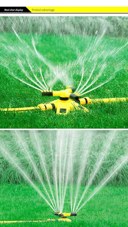1SetSprinkler(Base+Trident)-Yellow V1221-1SETSPRINKLER-BASE-TRIDENT