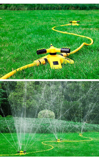 1SetSprinkler(Base+Trident)-Yellow V1221-1SETSPRINKLER-BASE-TRIDENT