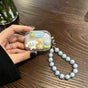 5-Piece Clear Case + Blue Bracelet V1221-5-PIECE-CLEAR-CASE-BLUE-BRACELET