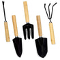 LandscapingTools5-PieceSetwithWoodenHandles V1221-5-PIECEWOODENHANDLESET