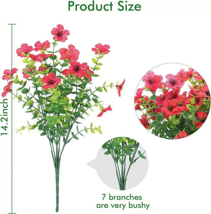 7 Heads 35 Mesh Eucalyptus Violet Light Pink 21 Bunches V1221-7-HEADS-35-MESH-EUCALYPTUS-VIOLET-LIGHT-PINK-21-BUNCHES