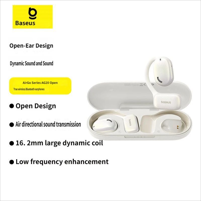 AG20 Bluetooth headset-White V1221-AG20-BLUETOOTH-HEADSET-WHITE