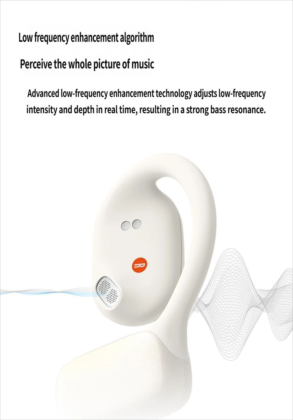 AG20 Bluetooth headset-White V1221-AG20-BLUETOOTH-HEADSET-WHITE