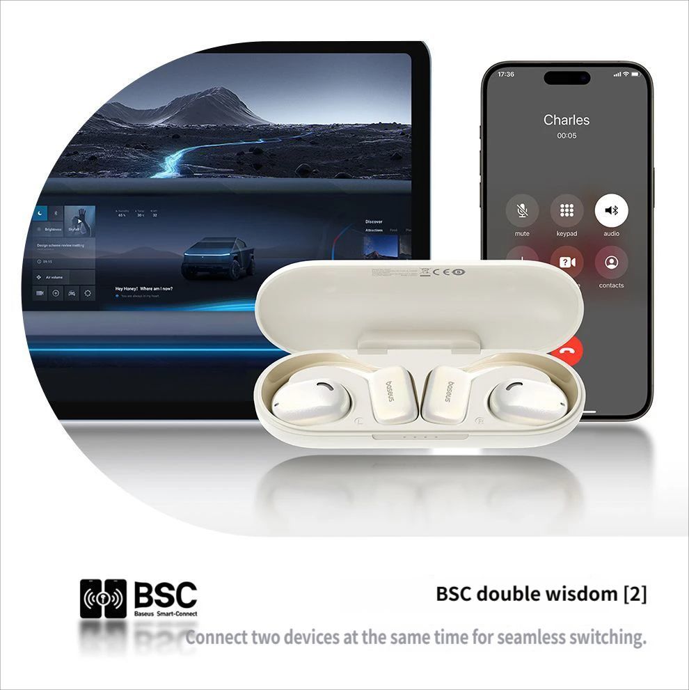 AG20 Bluetooth headset-White V1221-AG20-BLUETOOTH-HEADSET-WHITE