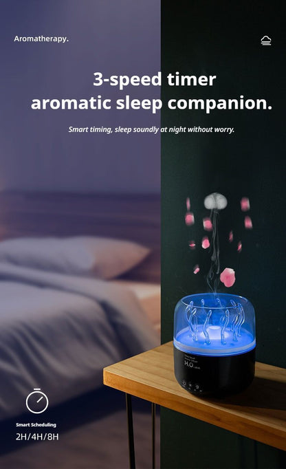 Aromatherapy diffuser black V1221-AROMATHERAPY-DIFFUSER-BLACK