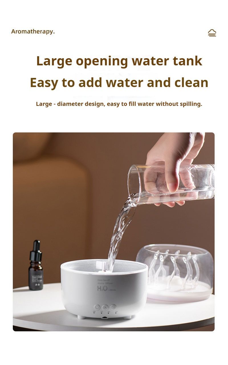 Aromatherapy diffuser white V1221-AROMATHERAPY-DIFFUSER-WHITE