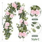 Artificial Eucalyptus Vine pink V1221-ARTIFICIAL-EUCALYPTUS-VINE-PINK