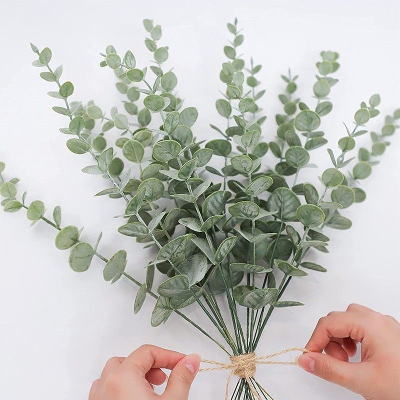 Artificial-flower-Eucalyptus-1stem-with-frost-coating-38cm V1221-ARTIFICIAL-FLOWER-EUCALYPTUS-1STEM-WITH-FROST-COATING-38CM