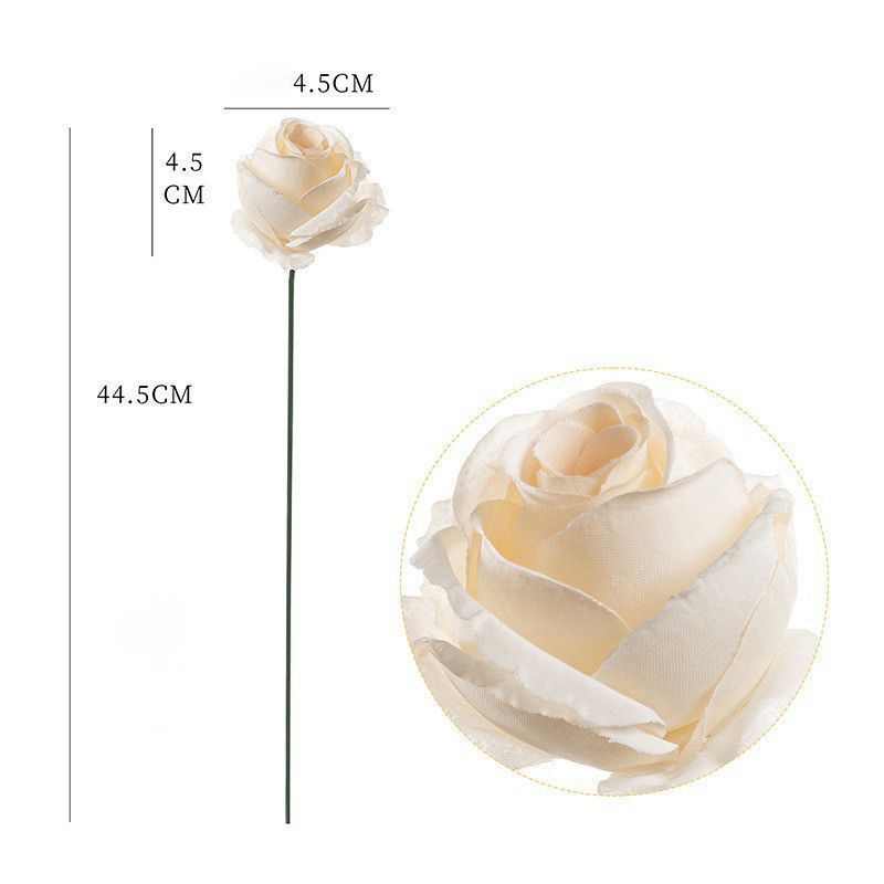 Artificial-flower-White-rose-1stem-44cm V1221-ARTIFICIAL-FLOWER-WHITE-ROSE-1STEM-44CM