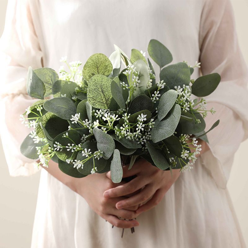 Artificial-flower-White-rose-1stem-44cm V1221-ARTIFICIAL-FLOWER-WHITE-ROSE-1STEM-44CM