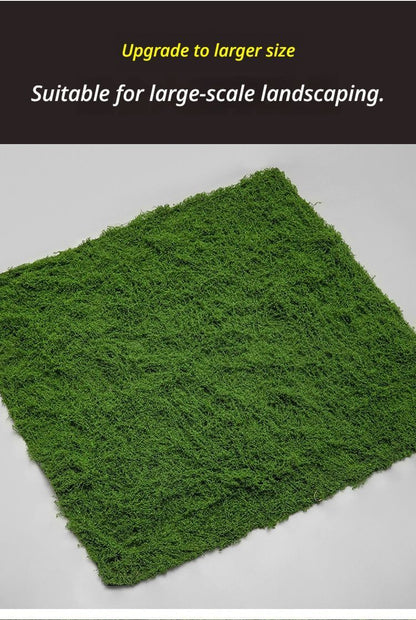 diy artificial moss lawn-Dark Green Filamentous Moss 100g V1221-ARTIFICIAL-TURF-DARK-GREEN-FILAMENTOUS-MOSS-100G