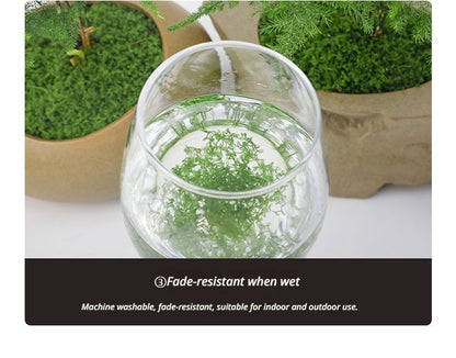 diy artificial moss lawn-Light Green Filamentous Moss 200g V1221-ARTIFICIAL-TURF-LIGHT-GREEN-FILAMENTOUS-MOSS-200G