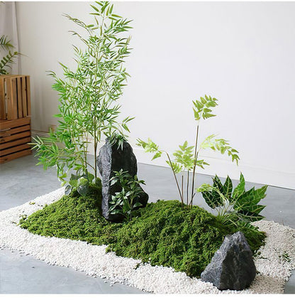 diy artificial moss lawn-Light Green Filamentous Moss 50g V1221-ARTIFICIAL-TURF-LIGHT-GREEN-FILAMENTOUS-MOSS-50G