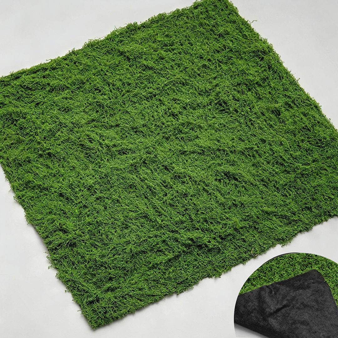 diy artificial moss lawn-New moss (dark green thread style) 1m x 1m V1221-ARTIFICIAL-TURF-NEW-MOSS-DARK-GREEN-THREAD-ONE-SQUARE-METER