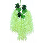 ArtificialWisteriaFlowers-Green-110CM-12-StemPack V1221-ARTIFICIALWISTERIAFLOWERS-GREEN-110CM-12-STEMPACK