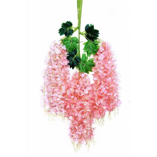 ArtificialWisteriaFlowers-LightPink-110CM-12-StemPack V1221-ARTIFICIALWISTERIAFLOWERS-LIGHTPINK-110CM-12-STEMPACK