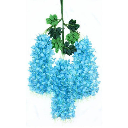 ArtificialWisteriaFlowers-SkyBlue-110CM-12-StemPack V1221-ARTIFICIALWISTERIAFLOWERS-SKYBLUE-110CM-12-STEMPACK