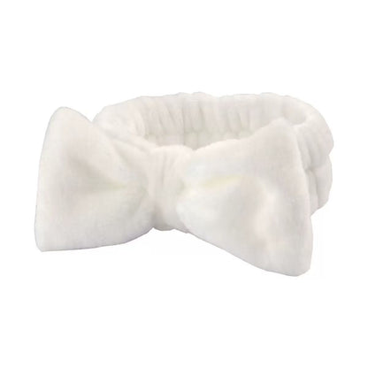 Autumn/Winter Plush Bow Headband Blue V1221-AUTUMN-WINTER-PLUSH-BOW-HEADBAND-BLUE