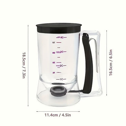 Handheld cake batter separator-Purple V1221-BATTER-SEPARATOR-PURPLE