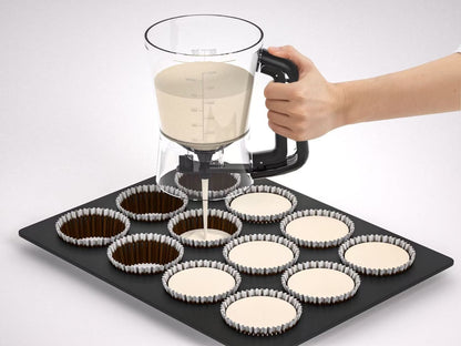 Handheld cake batter separator-Purple V1221-BATTER-SEPARATOR-PURPLE
