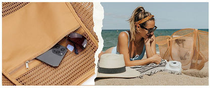Beach Bag black V1221-BEACH-BAG-BLACK
