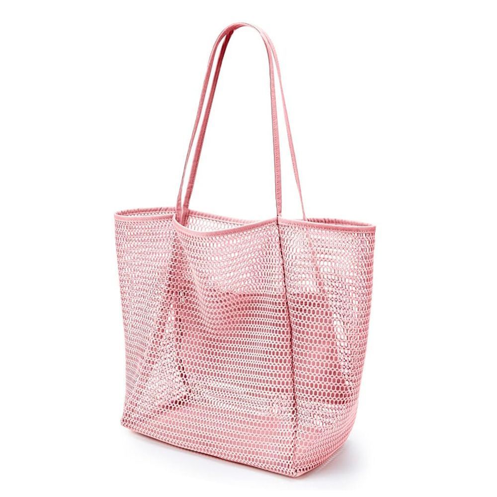 Beach Bag - Pink V1221-BEACH-BAG-PINK