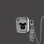 Bear AirPods 1 2 Case+Keyring+Necklace V1221-BEAR-AIRPODS-1-2-CASE-KEYRING-NECKLACE