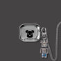 Bear AirPods Pro Case+Keyring+Necklace V1221-BEAR-AIRPODS-PRO-CASE-KEYRING-NECKLACE
