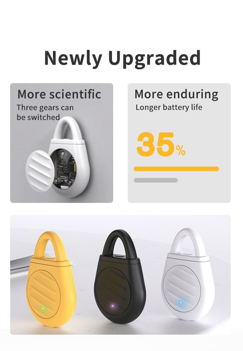 UltrasonicBirdRepeller-Black V1221-BLACK-CARDPACK