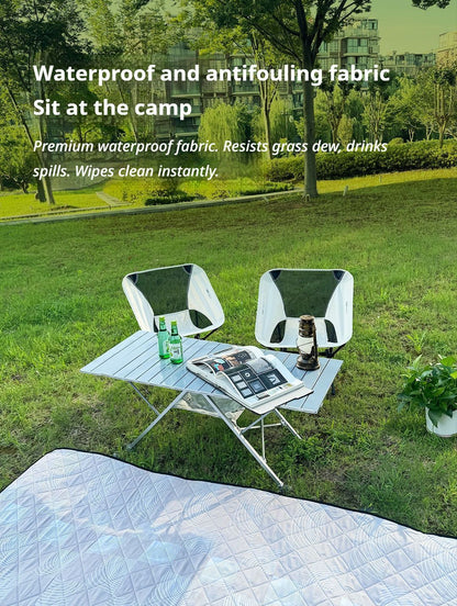 Black Ground Mat Version-Ground Mat+Folding Table+2 Moon Chairs V1221-BLACK-GROUND-MAT-VERSION-GROUND-MAT-FOLDING-TABLE-2-MOON-CHAIRS