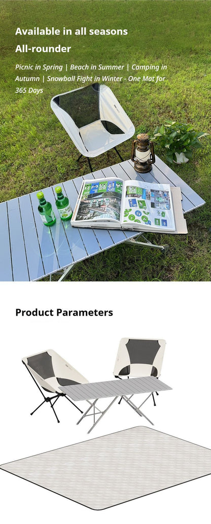 Black Ground Mat Version-Ground Mat+Folding Table+2 Moon Chairs V1221-BLACK-GROUND-MAT-VERSION-GROUND-MAT-FOLDING-TABLE-2-MOON-CHAIRS