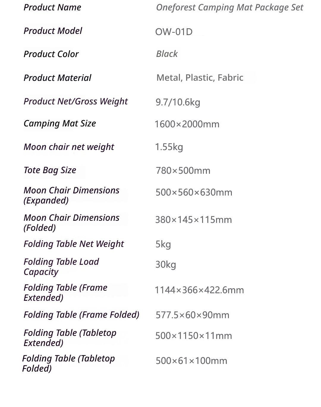 Black Ground Mat Version-Ground Mat+Folding Table+2 Moon Chairs V1221-BLACK-GROUND-MAT-VERSION-GROUND-MAT-FOLDING-TABLE-2-MOON-CHAIRS