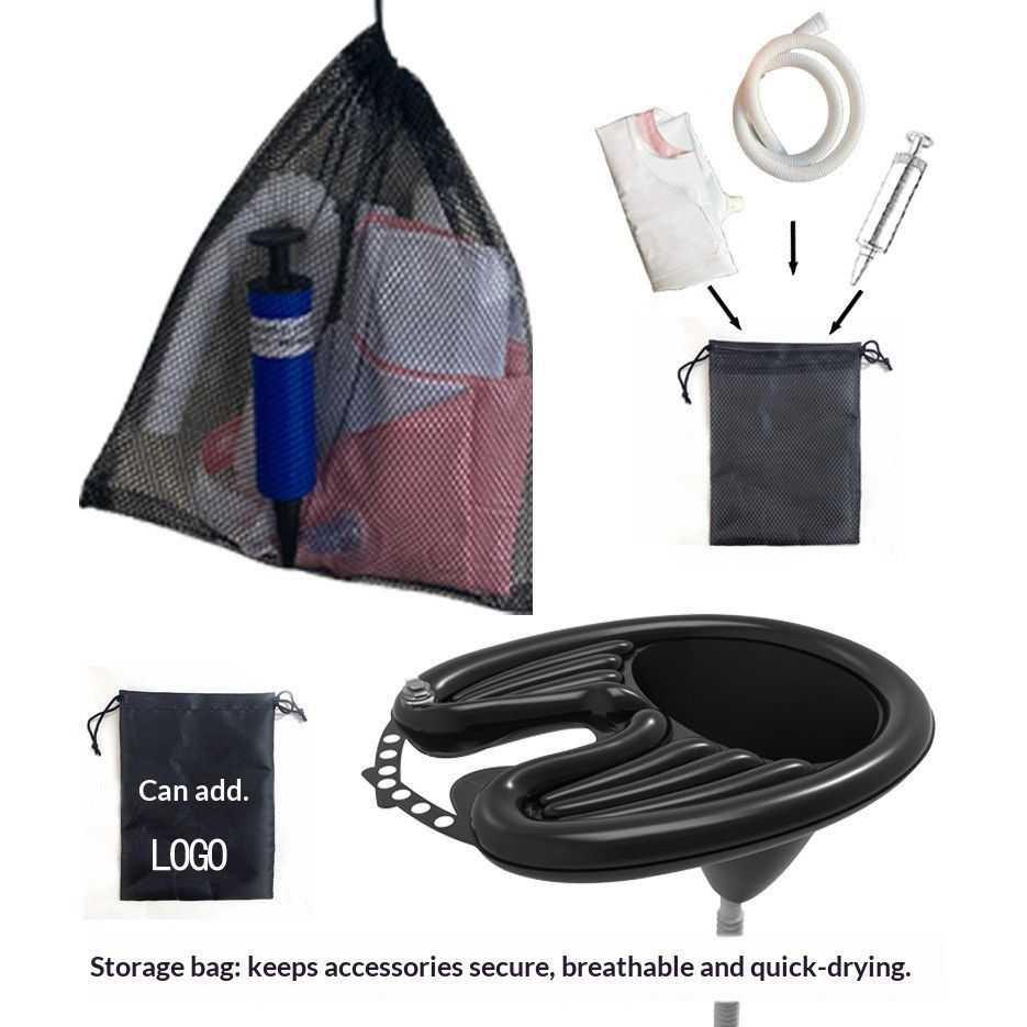 BlackHairWashingBasin+LargeShowerCap+DrainBasket V1221-BLACK-LARGEAPRON-DRAINAGEBASKET