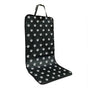 PetBlackPawPrintCarMat V1221-BLACKPAWPRINTCARMAT