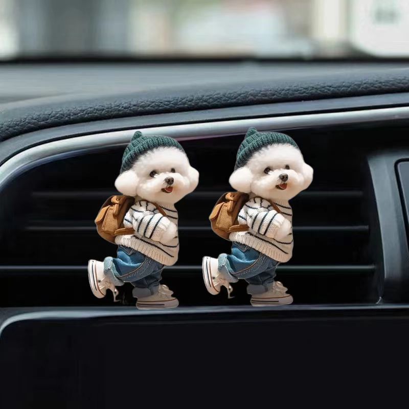 [VentStyle]BlueHoodieKitten+PinkMilkTeaKitten-2-PieceSet V1221-BLUEHOODIEKITTEN-PINKMILKTEAKITTEN