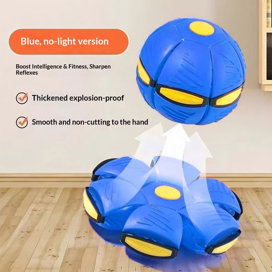 TransformingFlyingSaucerBall-Blue(NoLights) V1221-BLUENO-LIGHTVERSION