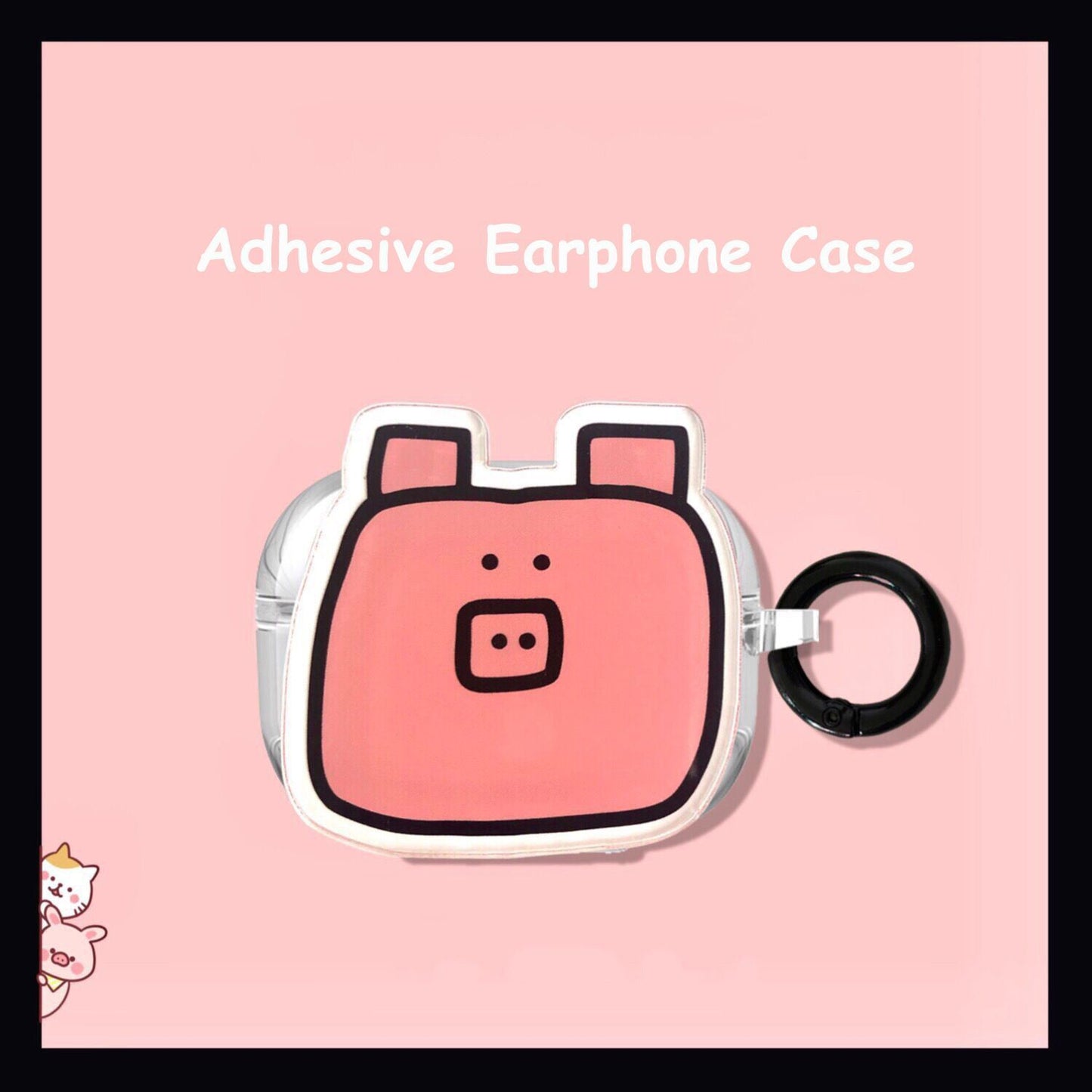 Bow Pattern + Round Ring Apple AirPods Pro V1221-BOW-PATTERN-ROUND-RING-APPLE-AIRPODS-PRO
