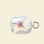 Bow Pattern + Round Ring Apple AirpodsPro 2 V1221-BOW-PATTERN-ROUND-RING-APPLE-AIRPODSPRO-2