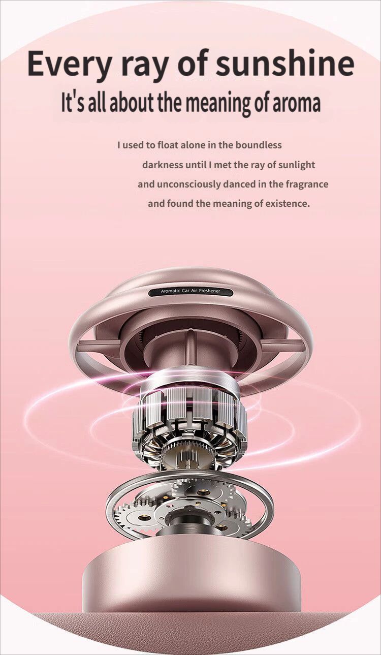 Car Aromatherapy-Pink V1221-CAR-AROMATHERAPY-PINK