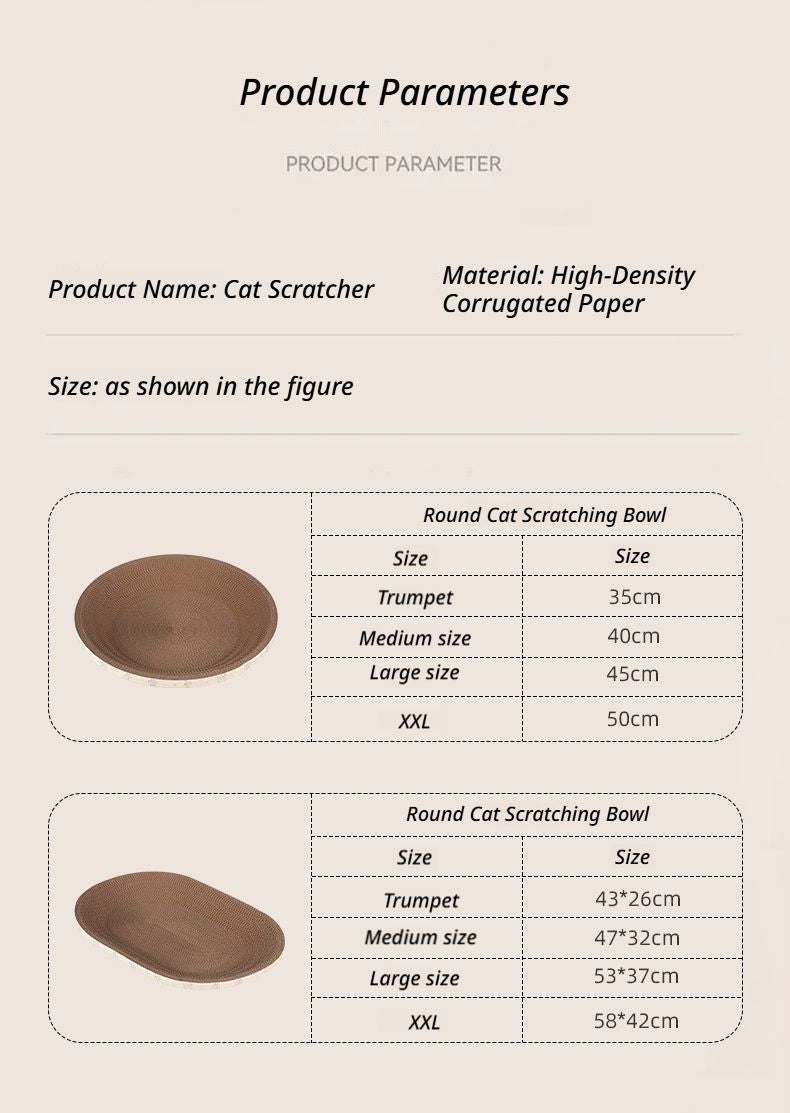 CatScratcher,OvalShape,MediumSize47x32-ThinStyle V1221-CATSCRATCHEROVALSHAPEMEDIUMSIZE47X32-THINSTYLE