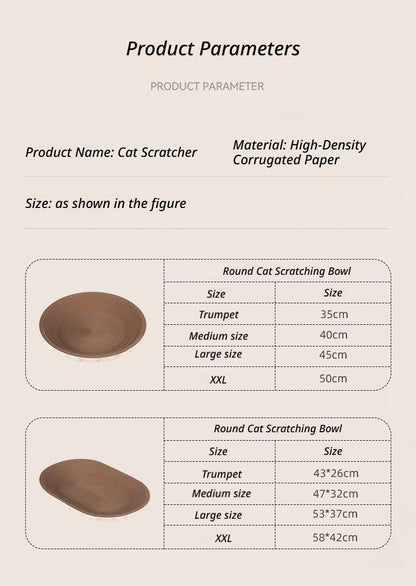 CatScratcher,OvalShape,MediumSize47x32-ThinStyle V1221-CATSCRATCHEROVALSHAPEMEDIUMSIZE47X32-THINSTYLE