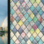Coloured crystal grid 40*100cm V1221-COLOURED-CRYSTAL-GRID-40-100CM