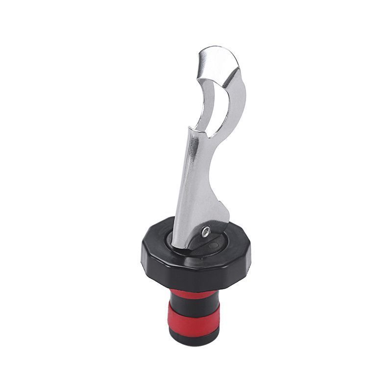 StainlessSteelWineOpenerandCorkscrew-Redandblack V1221-CORKSCREW-REDANDBLACK