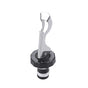 StainlessSteelWineOpenerandCorkscrew-Whiteandblack V1221-CORKSCREW-WHITEANDBLACK
