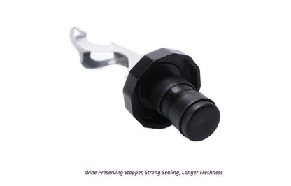 StainlessSteelWineOpenerandCorkscrew-Whiteandblack V1221-CORKSCREW-WHITEANDBLACK