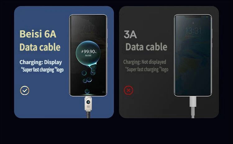 Fast charging data cable CtoC 100w 1m-Black V1221-DATA-CABLE-CTOC-100W-1M-BLACK