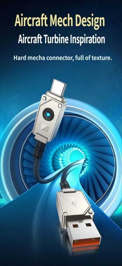 Fast charging data cable CtoC 100w 1m-White V1221-DATA-CABLE-CTOC-100W-1M-WHITE
