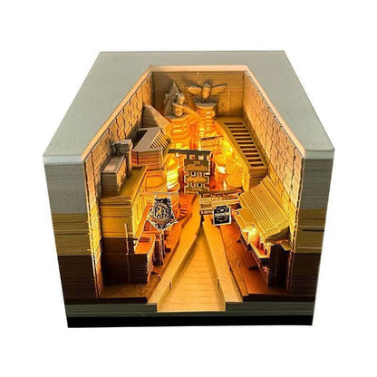 Diagon Alley with lights V1221-DIAGON-ALLEY-WITH-LIGHTS