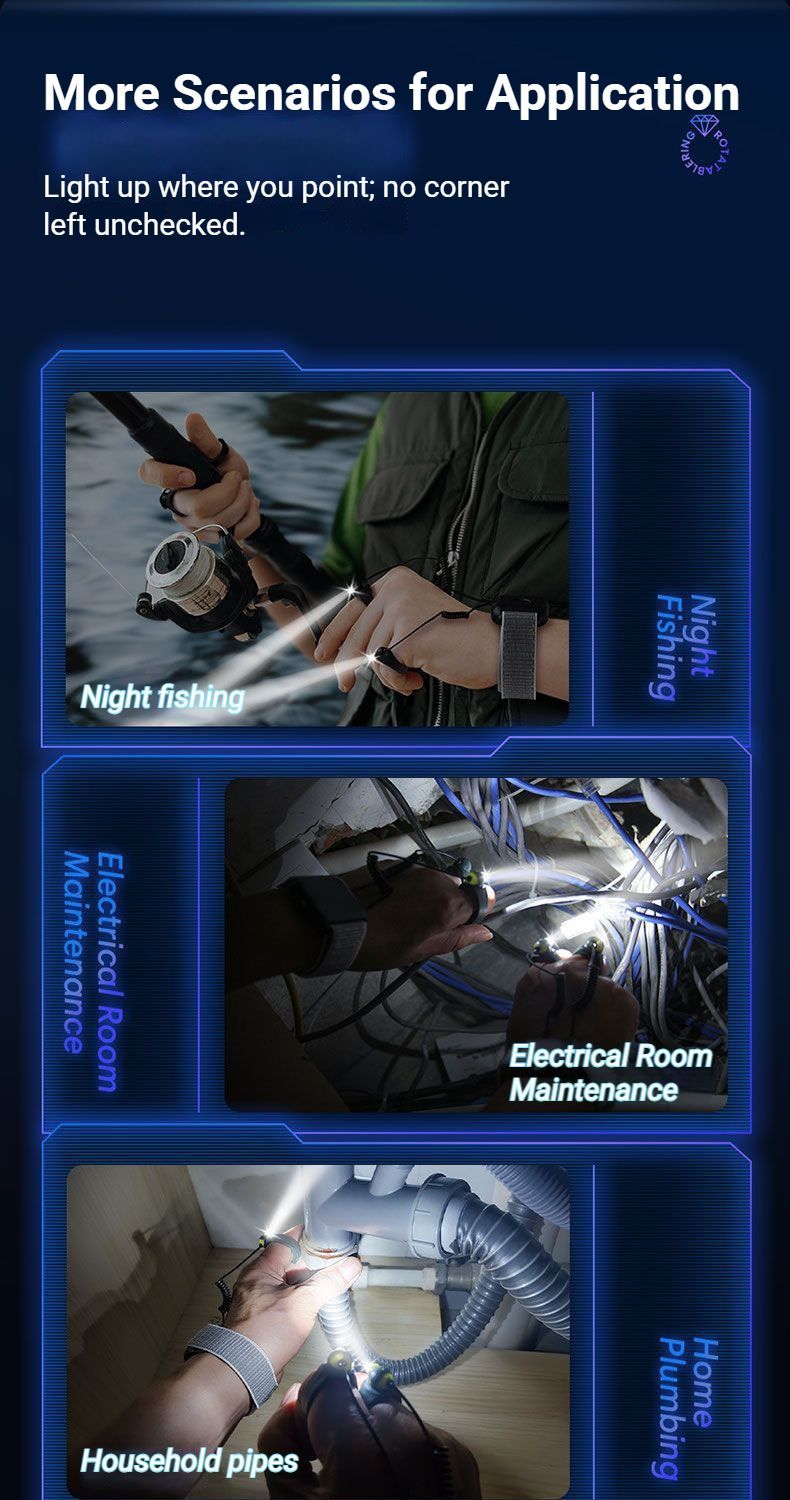 DiamondRingFlashlightSinglePack-Black V1221-DIAMONDRINGFLASHLIGHT-SINGLEPACK