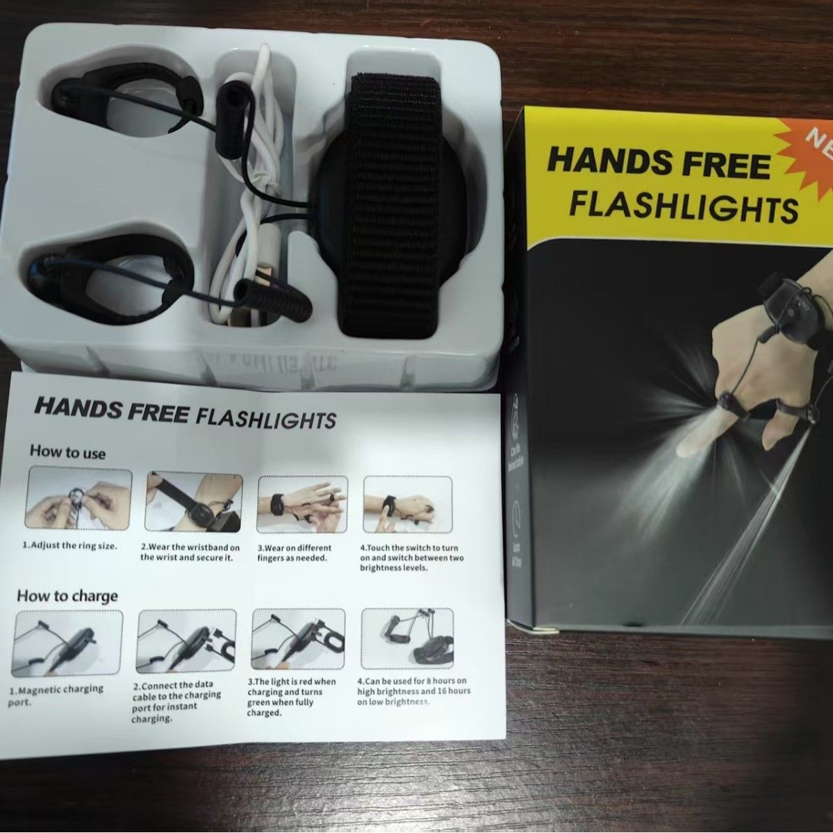 DiamondRingFlashlightSinglePack-Black V1221-DIAMONDRINGFLASHLIGHT-SINGLEPACK